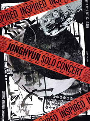 JONGHYUN SOLO CONCERT INSPIRED 공연포스터